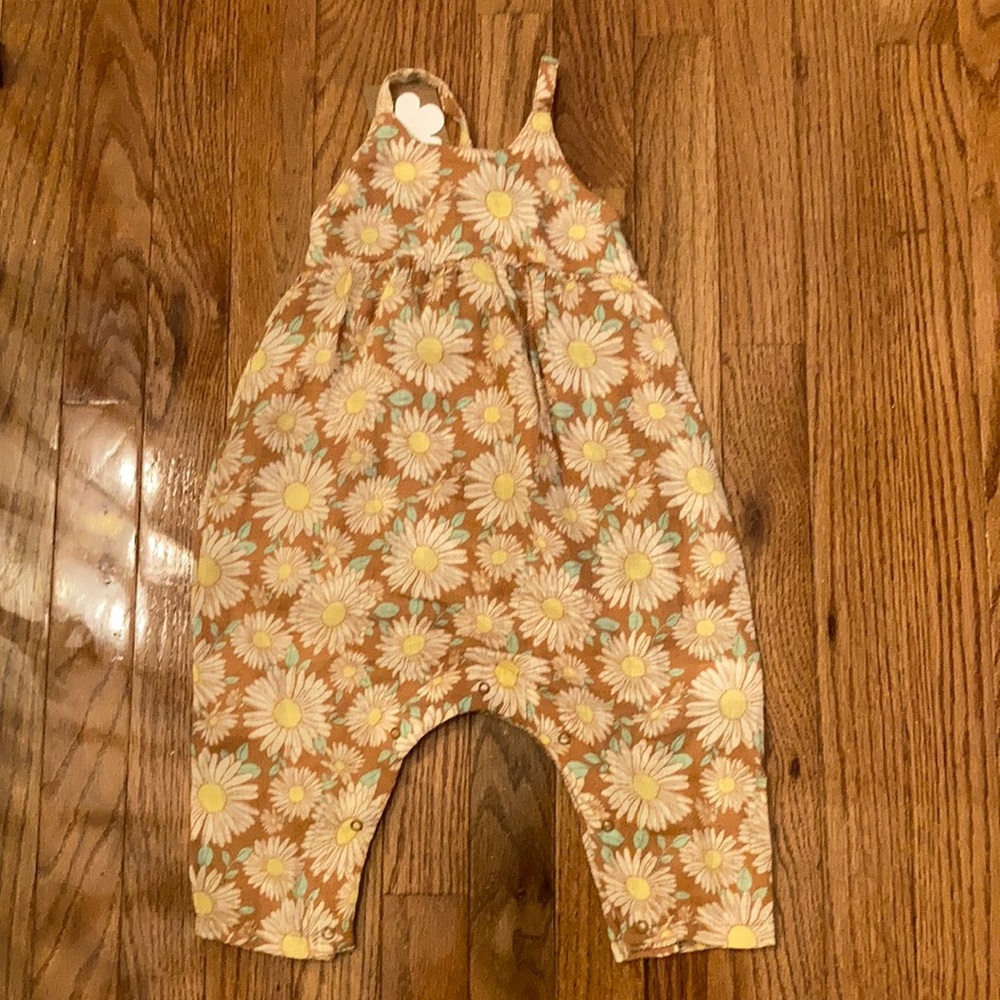 New Angel Dear Sunflower Romper-12-18M